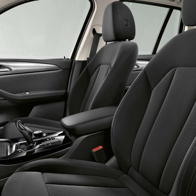 BMW X3, grunngerð, sæti BMW X3, grunngerð, sæti