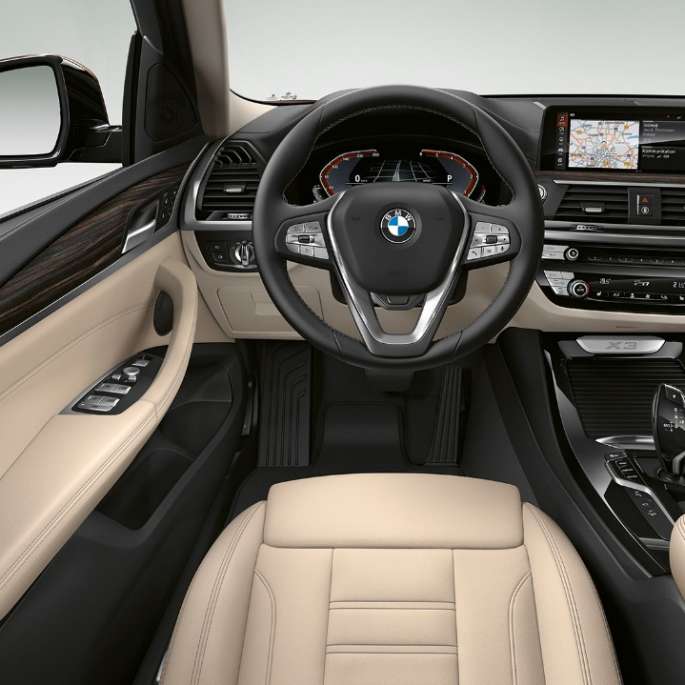 BMW X3 M40i, Luxury Line-útfærsla, innanrými BMW X3 M40i, Luxury Line-útfærsla, innanrými