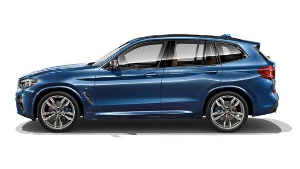 BMW X3 M40i, straumlínulögun BMW X3 M40i, straumlínulögun