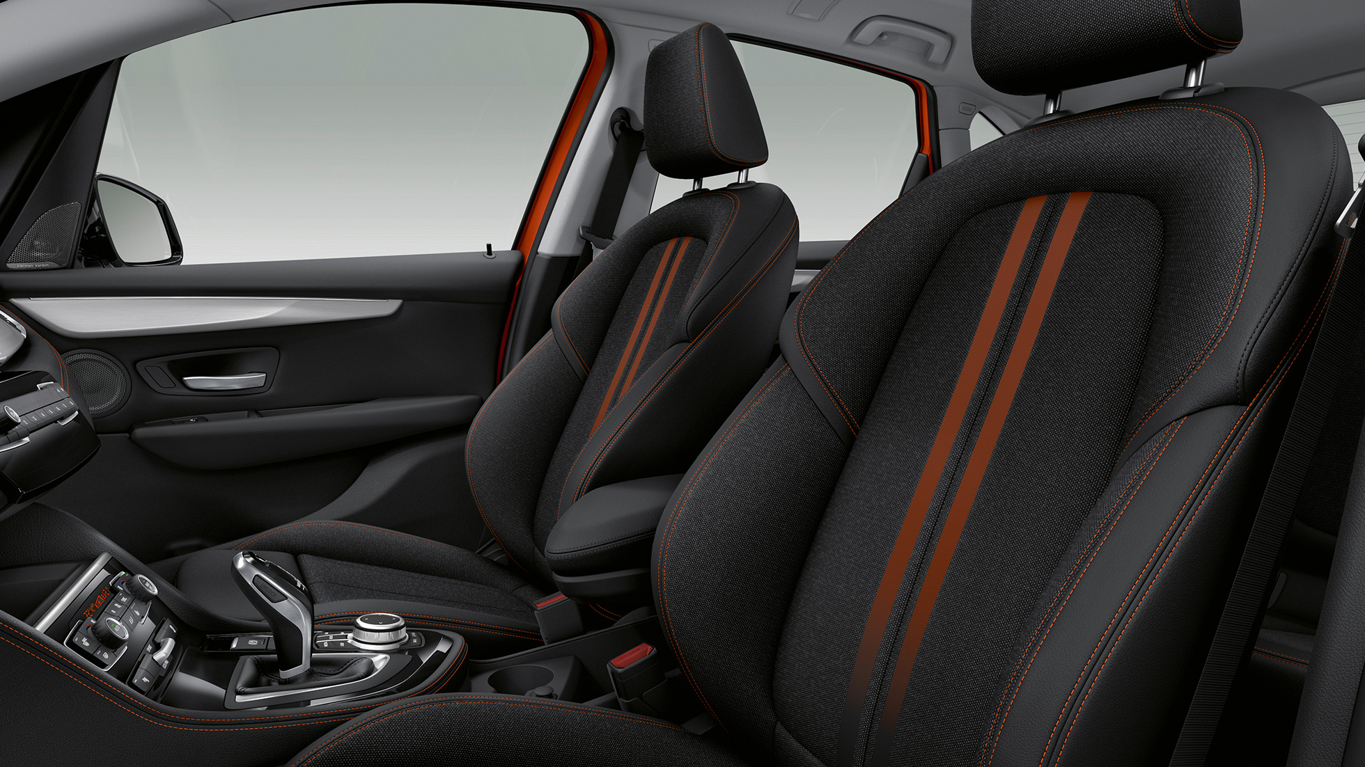 Sportsæti í BMW 2 Series Active Tourer Sportsæti í innanrými BMW 2 Series Active Tourer F45 2018