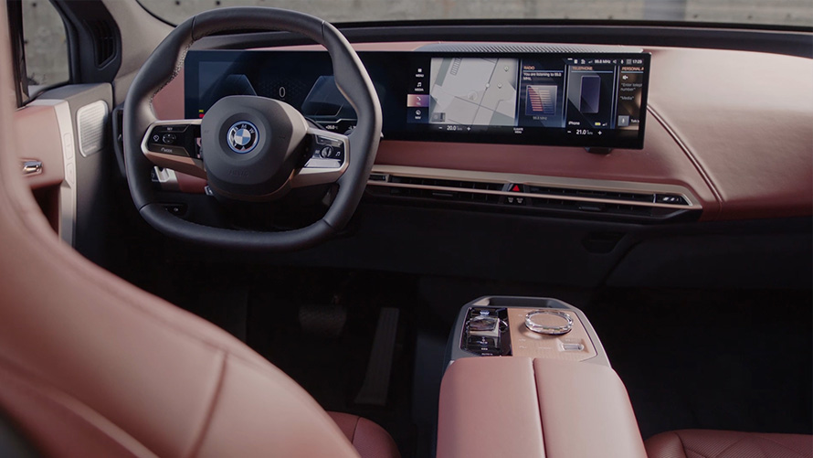 BMW iX i20 2021 rafmagnsjeppi að innan helstu atriði Myndband BMW iX i20 2021 rafmagnsjeppi að INNAN helstu atriði Myndband