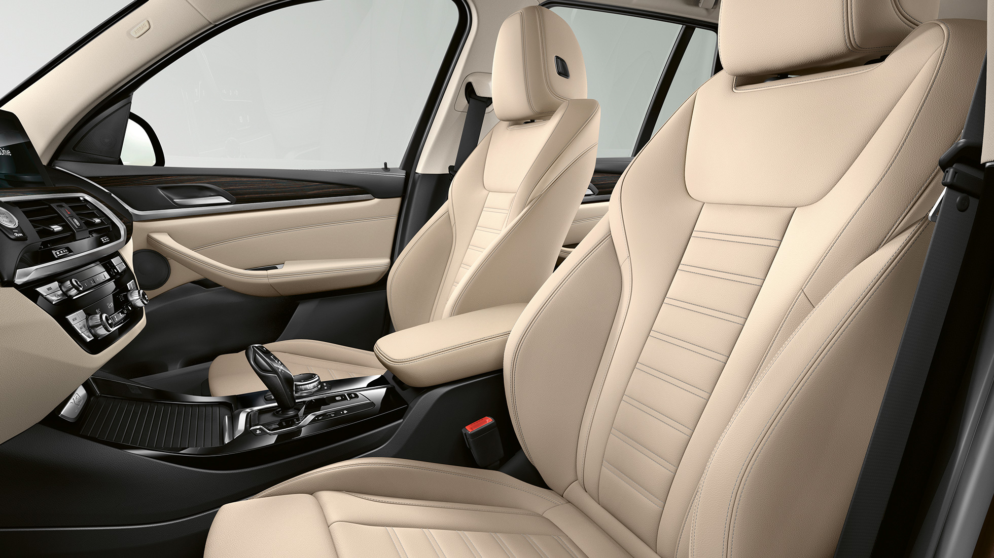 BMW X3 M40i, Luxury Line-útfærsla, sæti BMW X3 M40i, Luxury Line-útfærsla, sæti