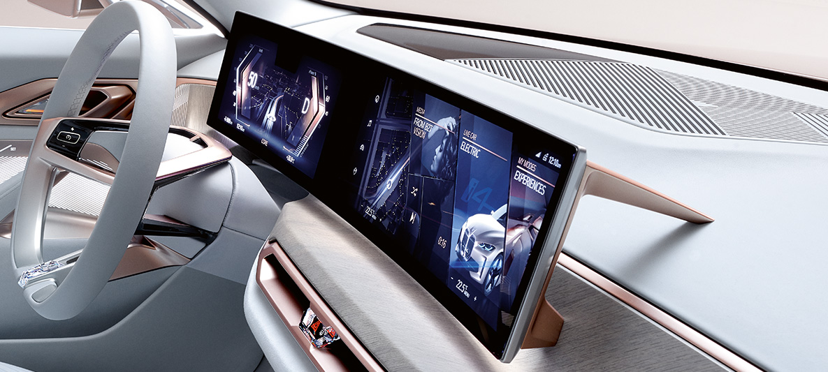 BMW Concept i4 2020 G26, mynd 4 BMW Concept i4 2020 G26-rafbíll, rafknúinn BMW Gran Coupé, mynd 4