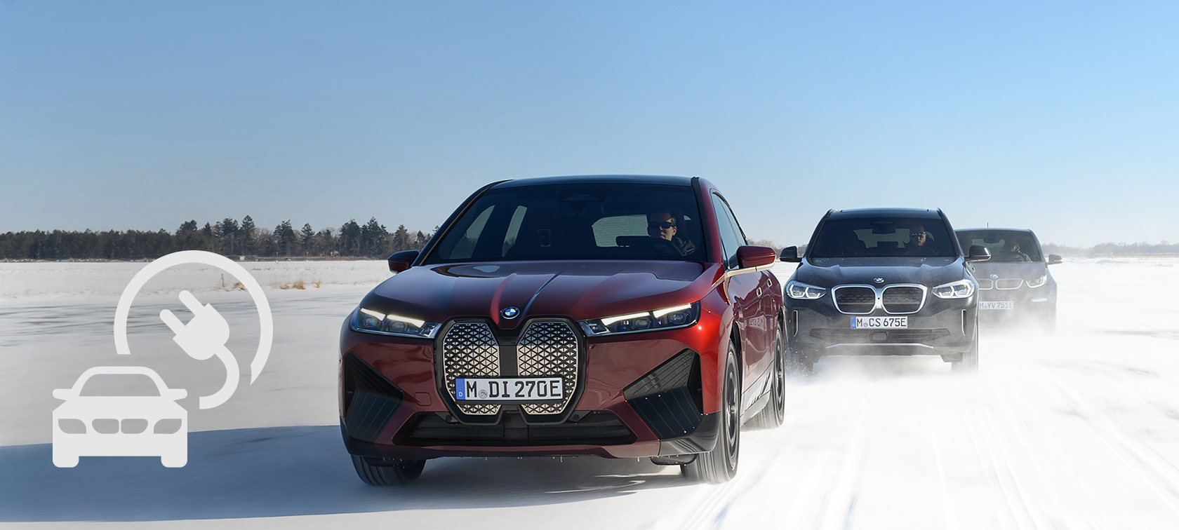 BMW-rafbíll Rafdrifinn akstur á BMW BMW-rafbíll