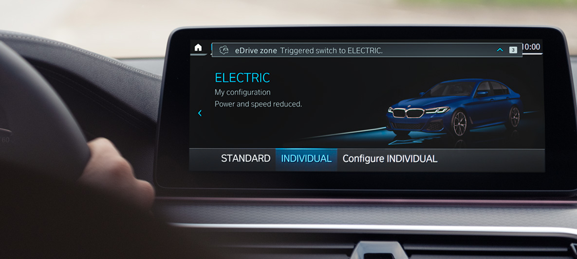 BMW sjálfbærni hreyfanleiki Rafdrifinn akstur á BMW sjálfbærni hreyfanleiki