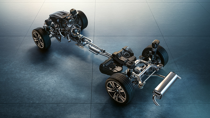BMW PHEV xDrive-undirvagn BMW PHEV xDrive-undirvagn