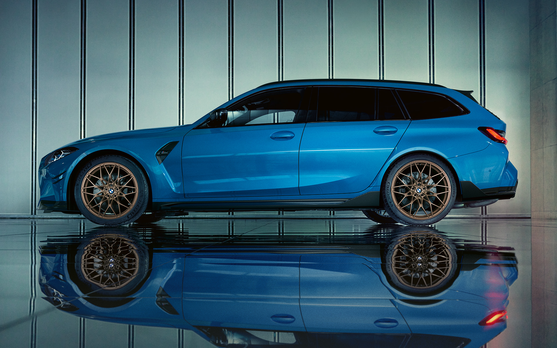 Hönnun ytra byrðis BMW M3 Touring G81 BMW M Performance-búnaðar