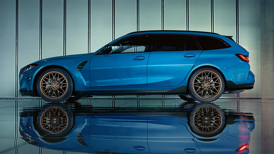 Hönnun ytra byrðis BMW M3 Touring G81 BMW M Performance-búnaðar